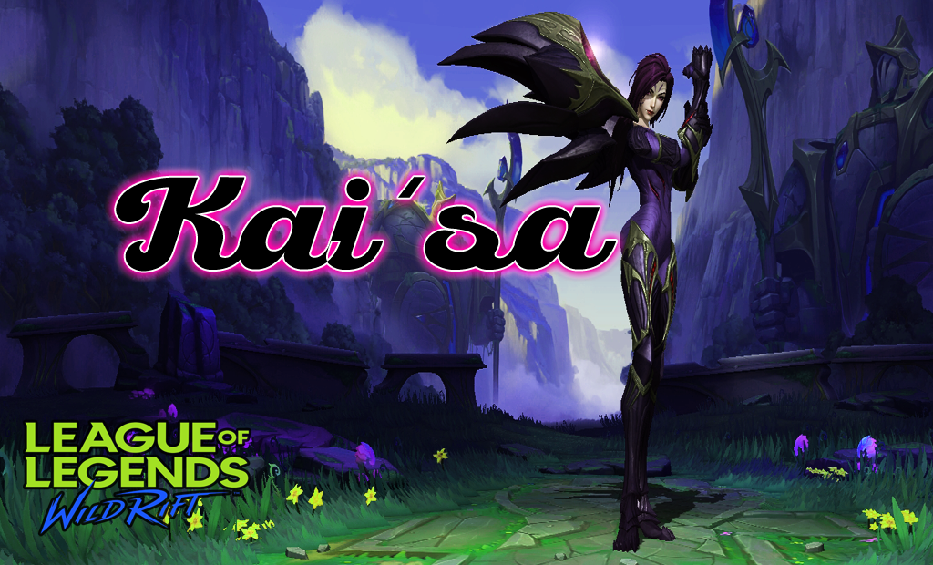 My first Gameplay of League of Legends: Wild Rift - Champion: Kai'sa (ADC)