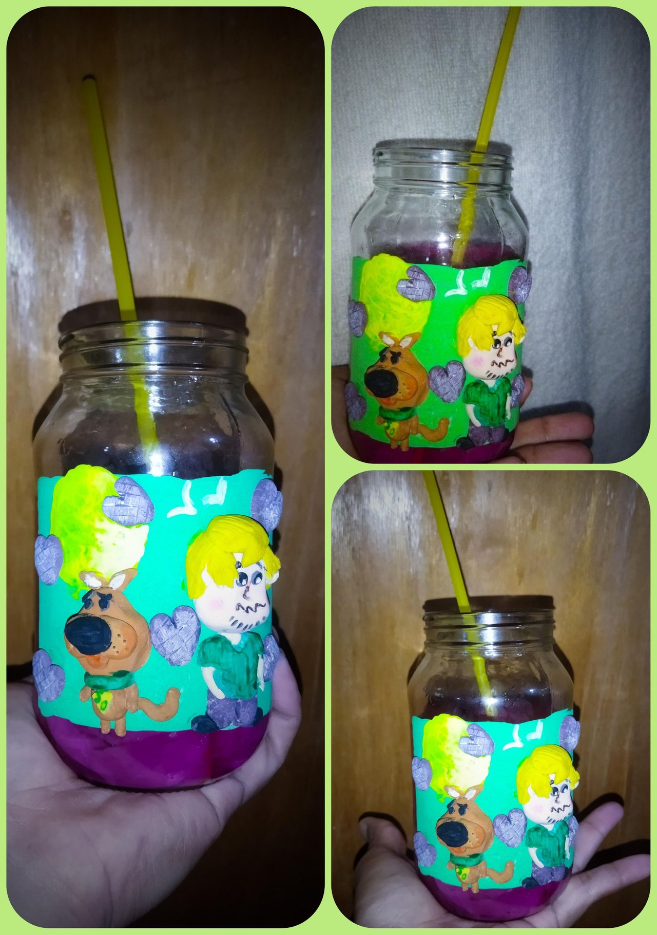 ENG ESP) Creative Scooby Doo Themed Party Tumbler Decorated In Flexible  Dough!!!✨🌻☀️ Creativo Vaso Fiestero Decorado Con Temática De Scooby Doo En  Masa Flexible.!! By Danhyelita24 | PeakD