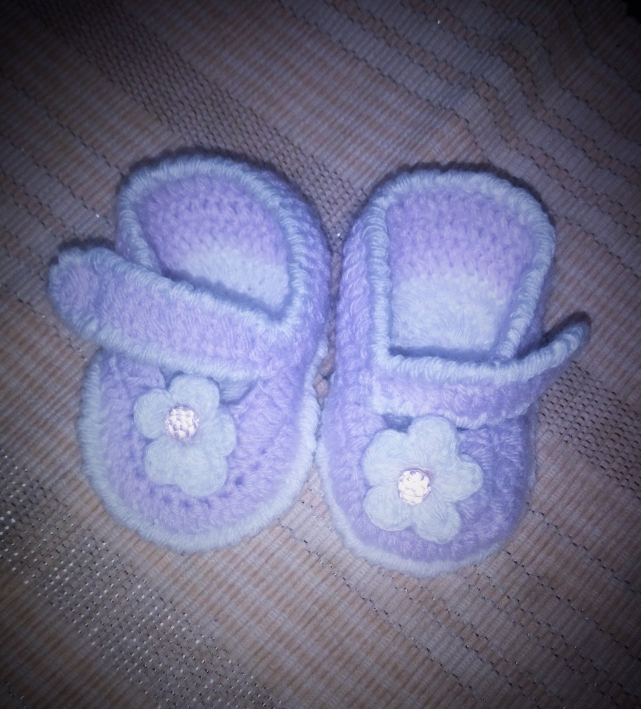 Ballerinas a discount crochet para bebe