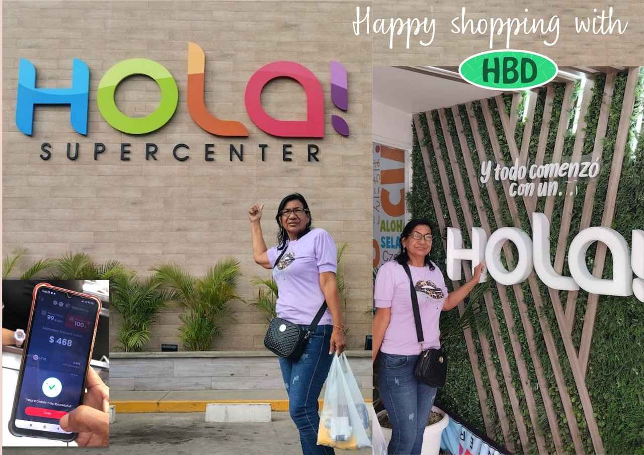 Happy shopping with Hbd at @Holasupercenter// (Esp/Eng)
