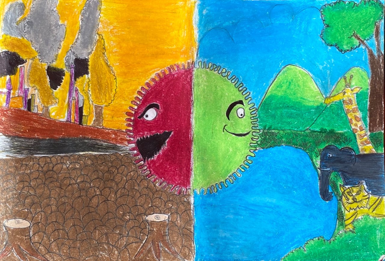 Greenhouse Effect And Global Warming The Effect Of Environment Change On Children S Drawings Peakd