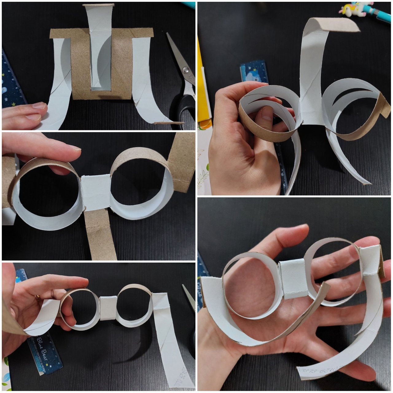 Make Toilet Roll Glasses!