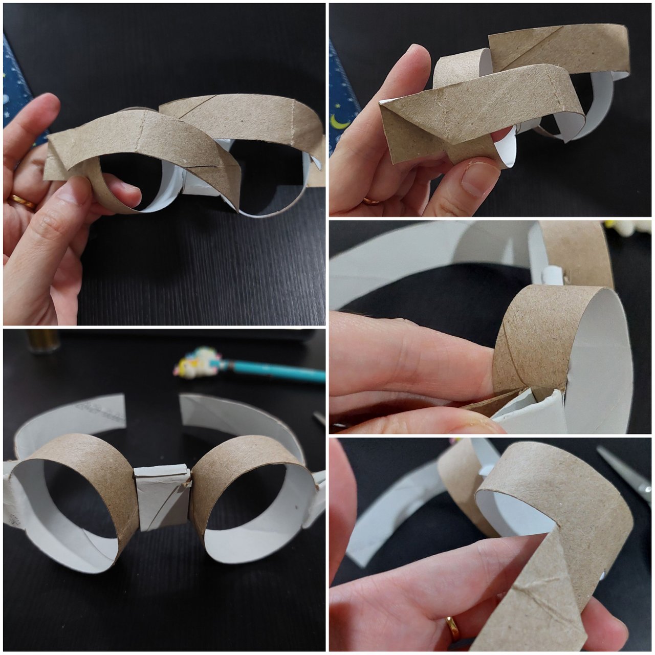 Make Toilet Roll Glasses!