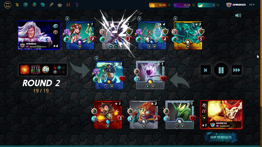 key point: Cornealus got killed before healed itself