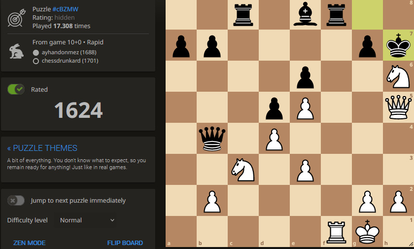 Solved Problem 1 (Chess ratings) The