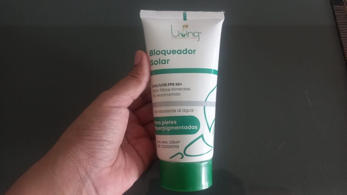 My experience using Living brand sunscreen for hyperpigmented skin