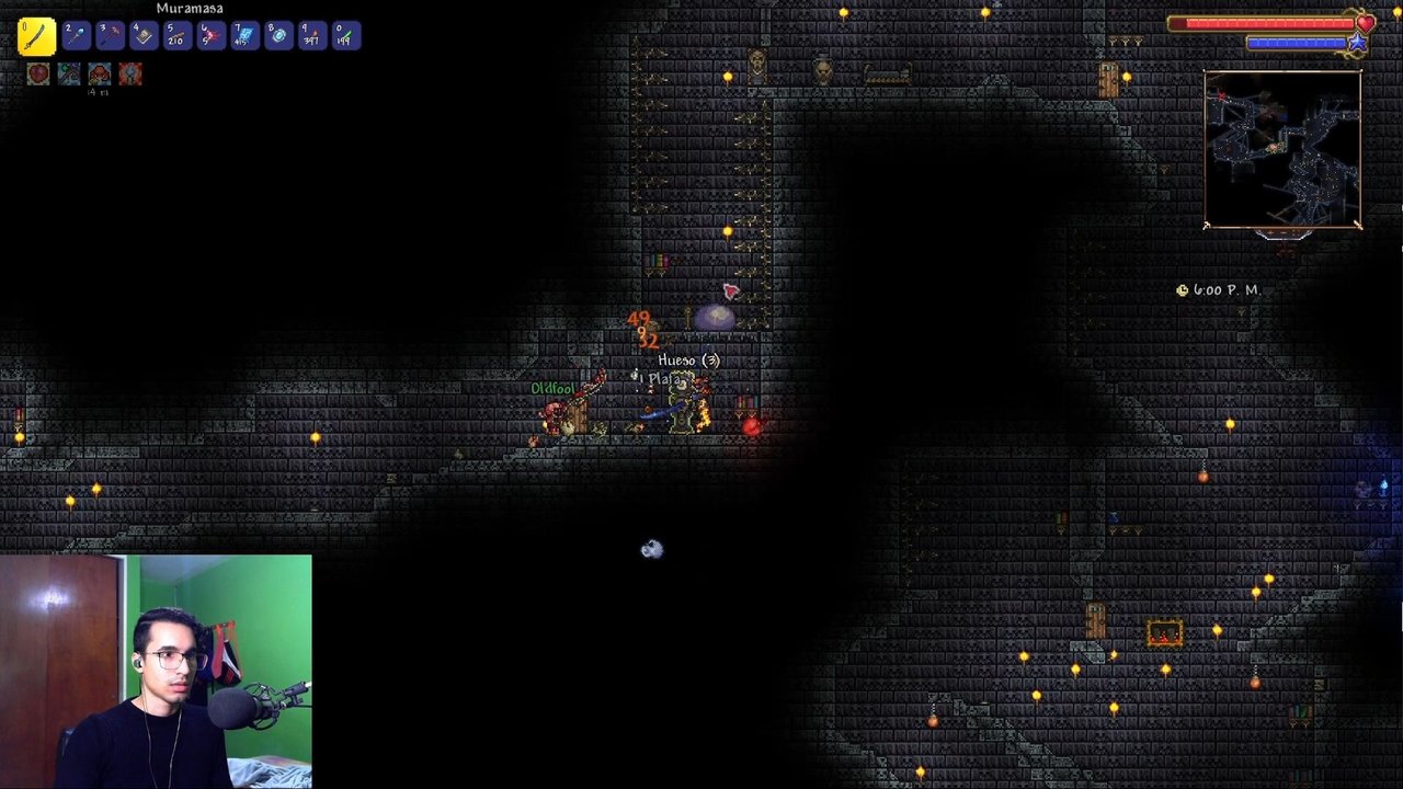 Terraria: TP and Descent To Hell. ENG/ESP