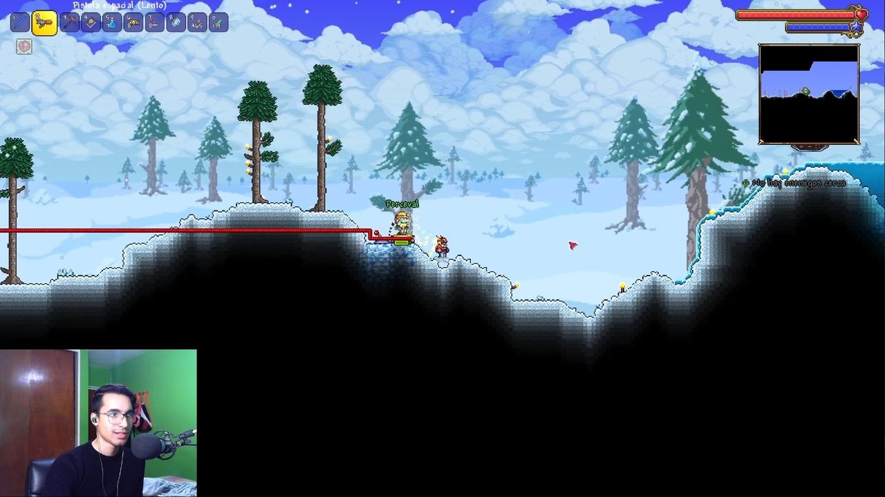 Terraria: TP and Descent To Hell. ENG/ESP