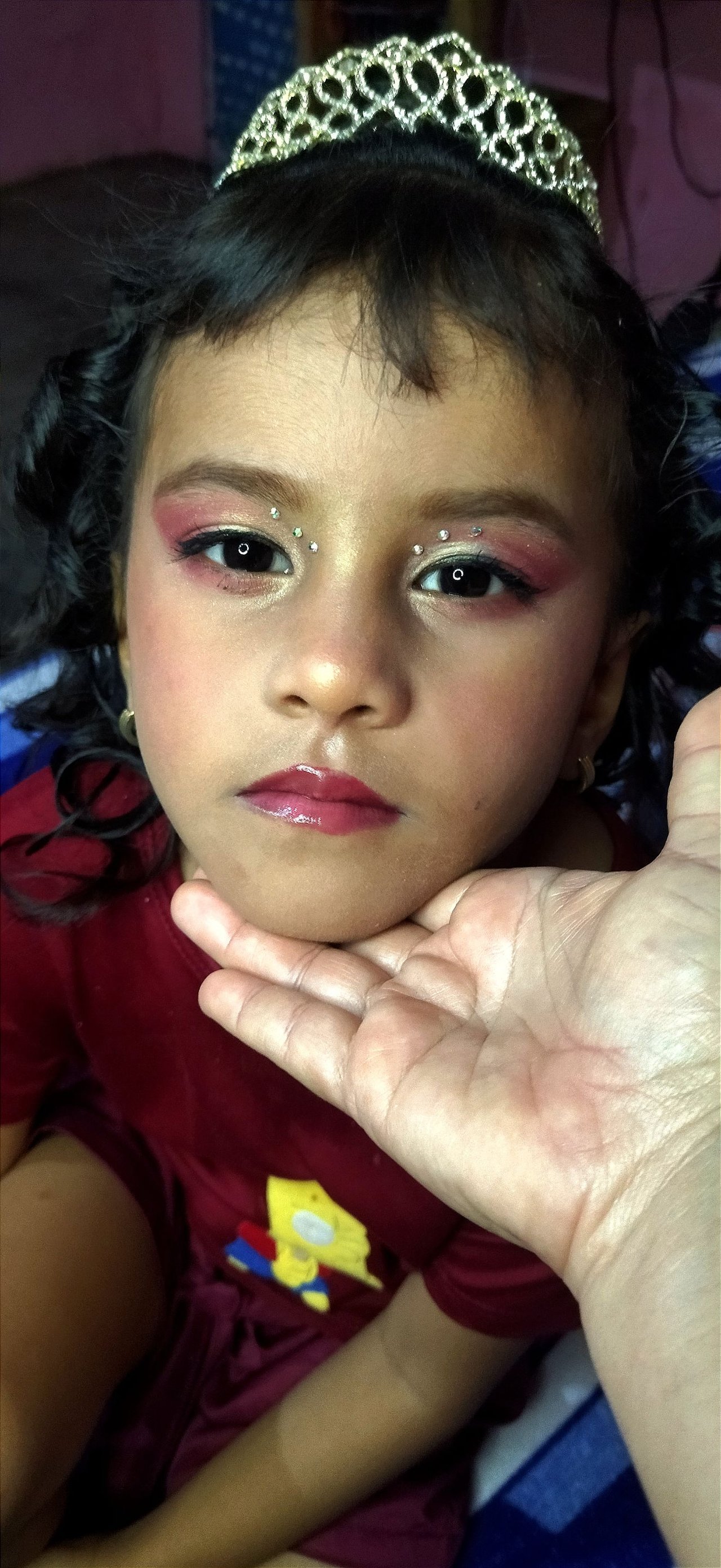 Makeup for a beautiful princess (Eng/Esp)