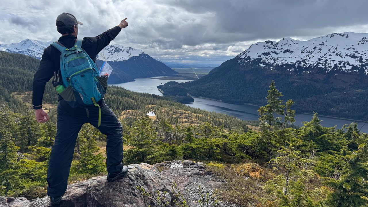 Hiking High Above Cordova, Alaska