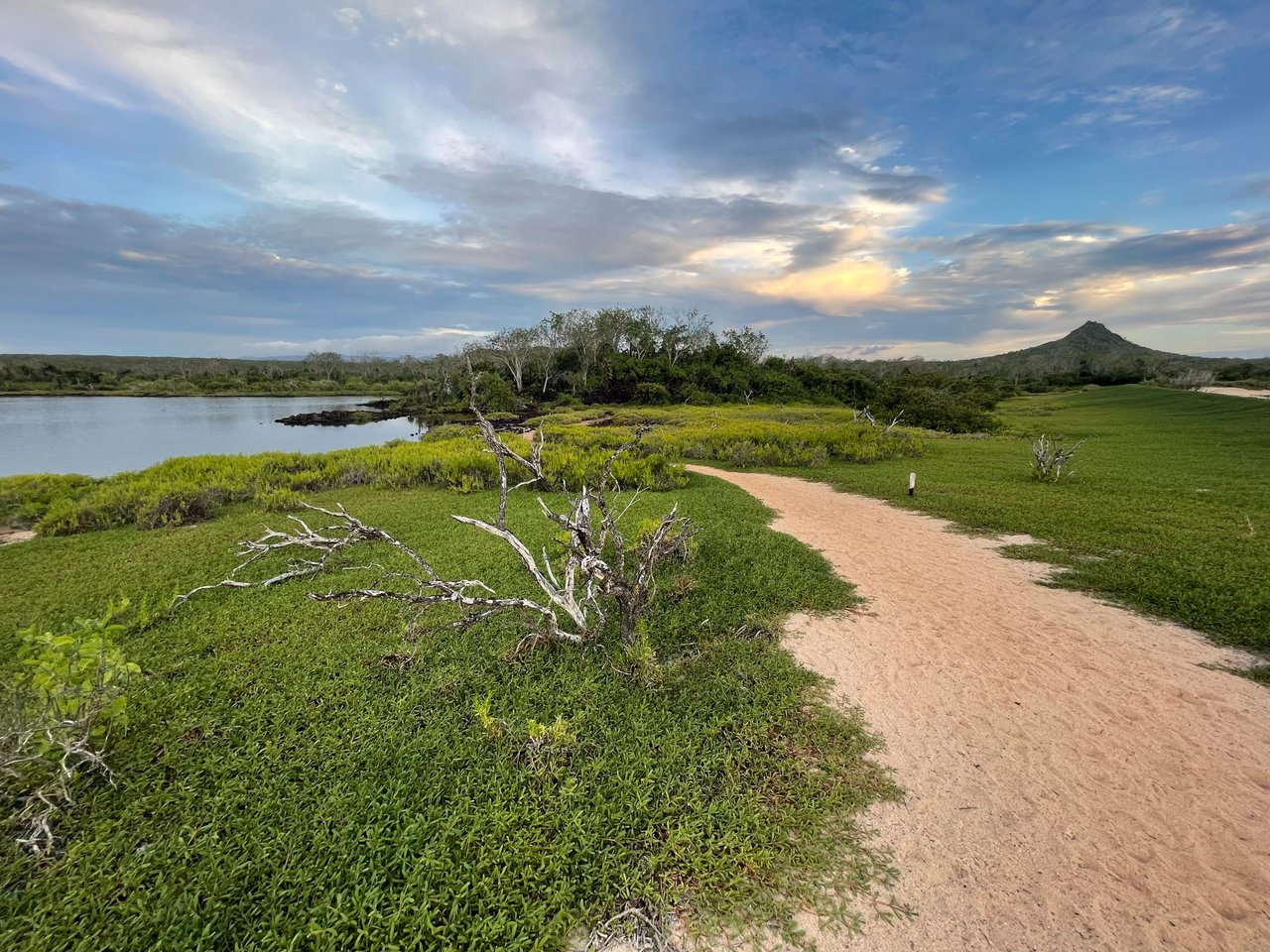 Hiking Dragon Hill in the Galapagos