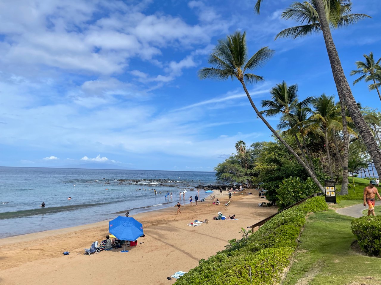 Enjoying the Wailea Coastline on Maui