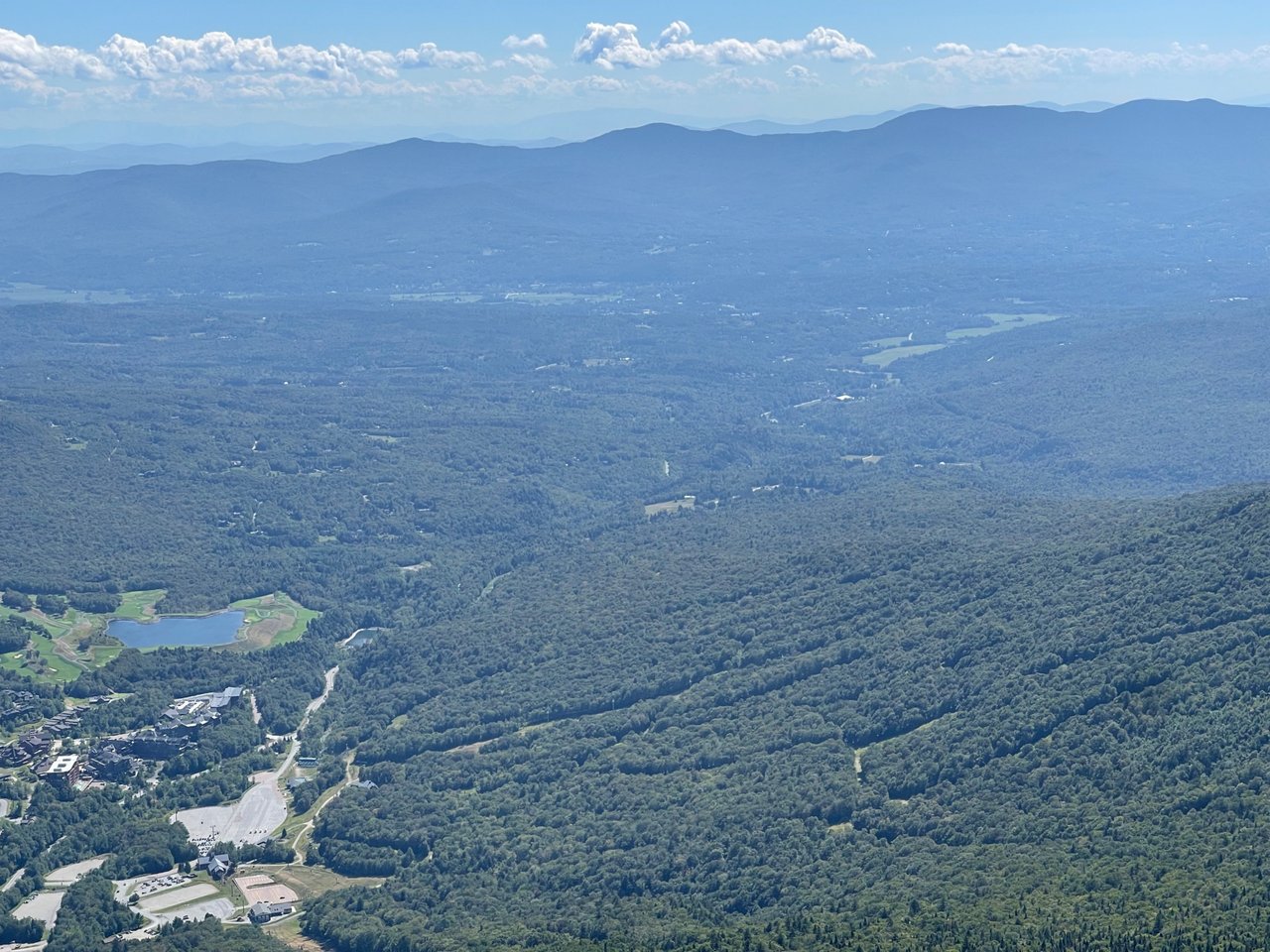 Hiking the Cliff Trail to Mount Mansfield, Vermont