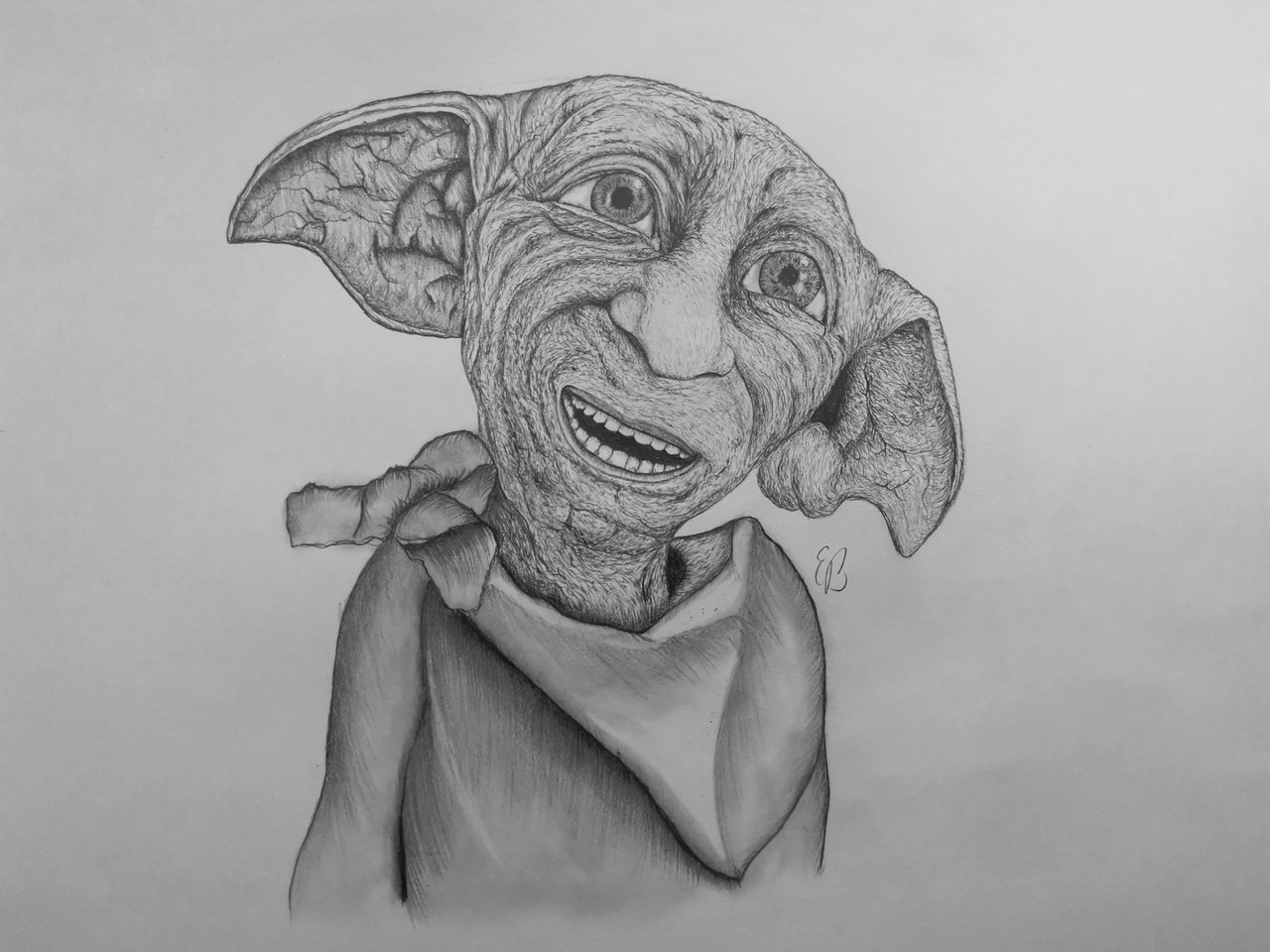 Dobby the freeelf Sketch27  A HEAD FULL OF DREAMS