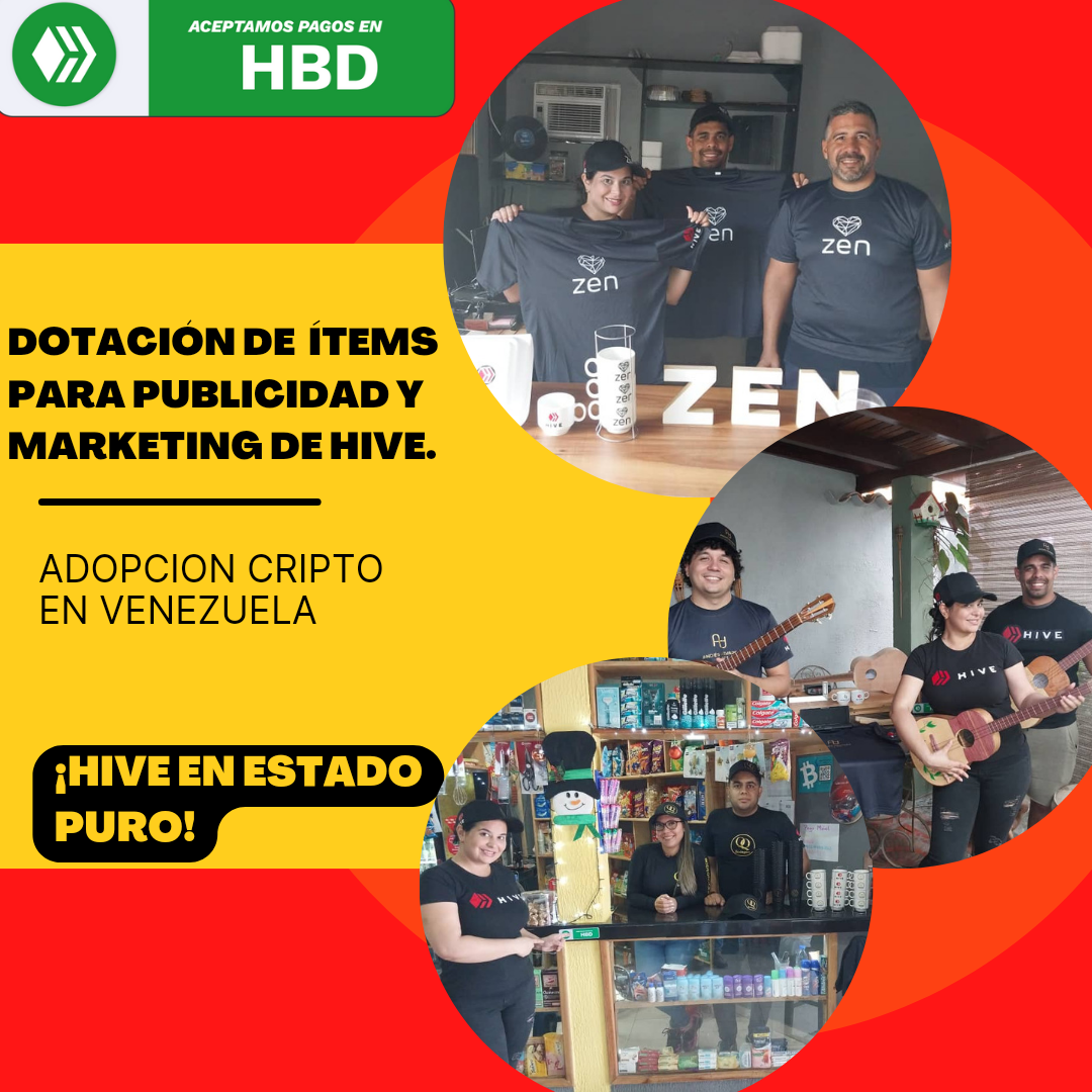 Follow-up of the crypto adoption project in Cumaná Venezuela, delivery of advertising material to businesses (crypto-hiver).