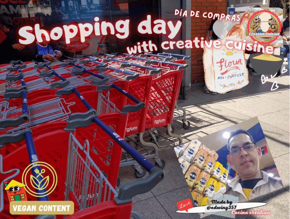 Shopping day 🛒 with creative cuisine.gif