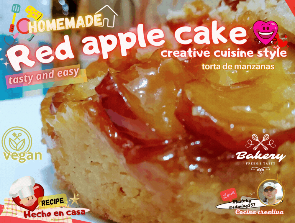 Red apple cake (vegan) (1).gif