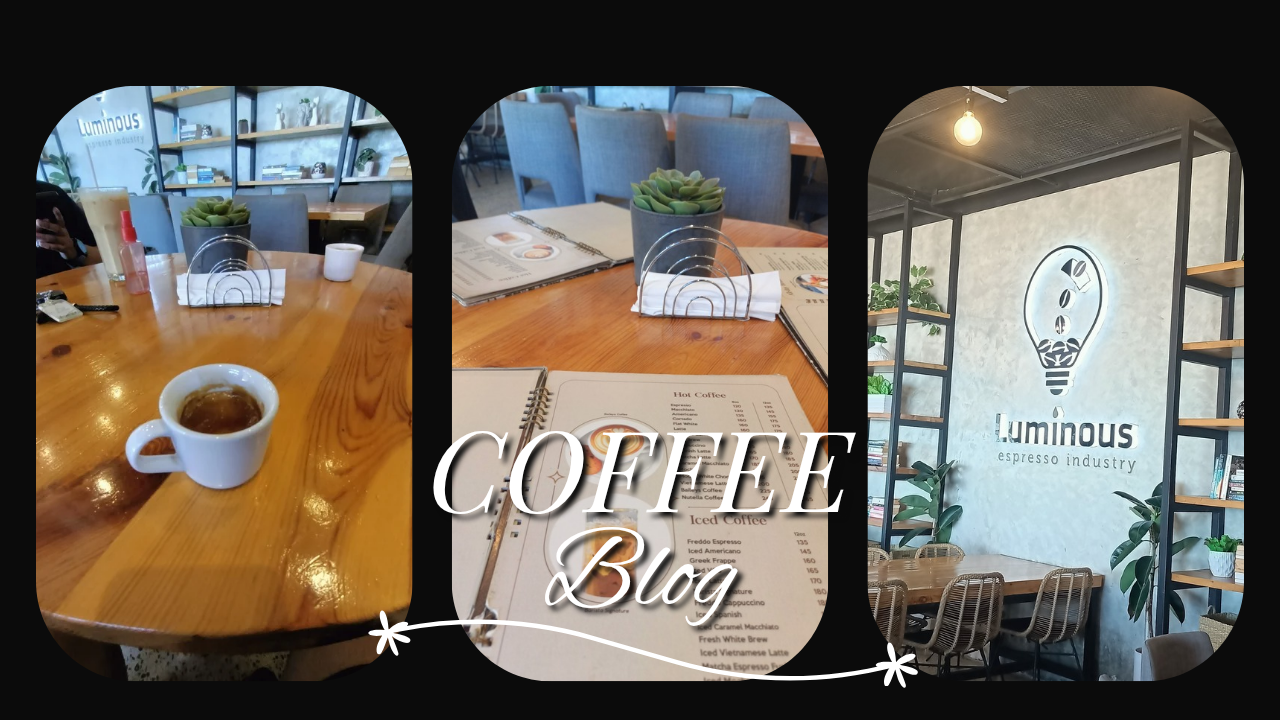 Trying Espresso Coffee for the first time at Luminous Espresso Industry