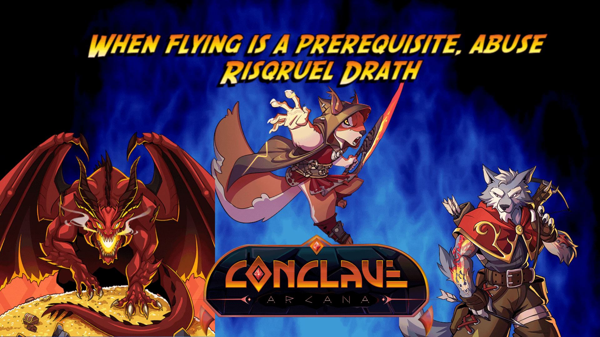 [EN/PT] When Flying is a Prerequisite, Abuse Risqruel Drath