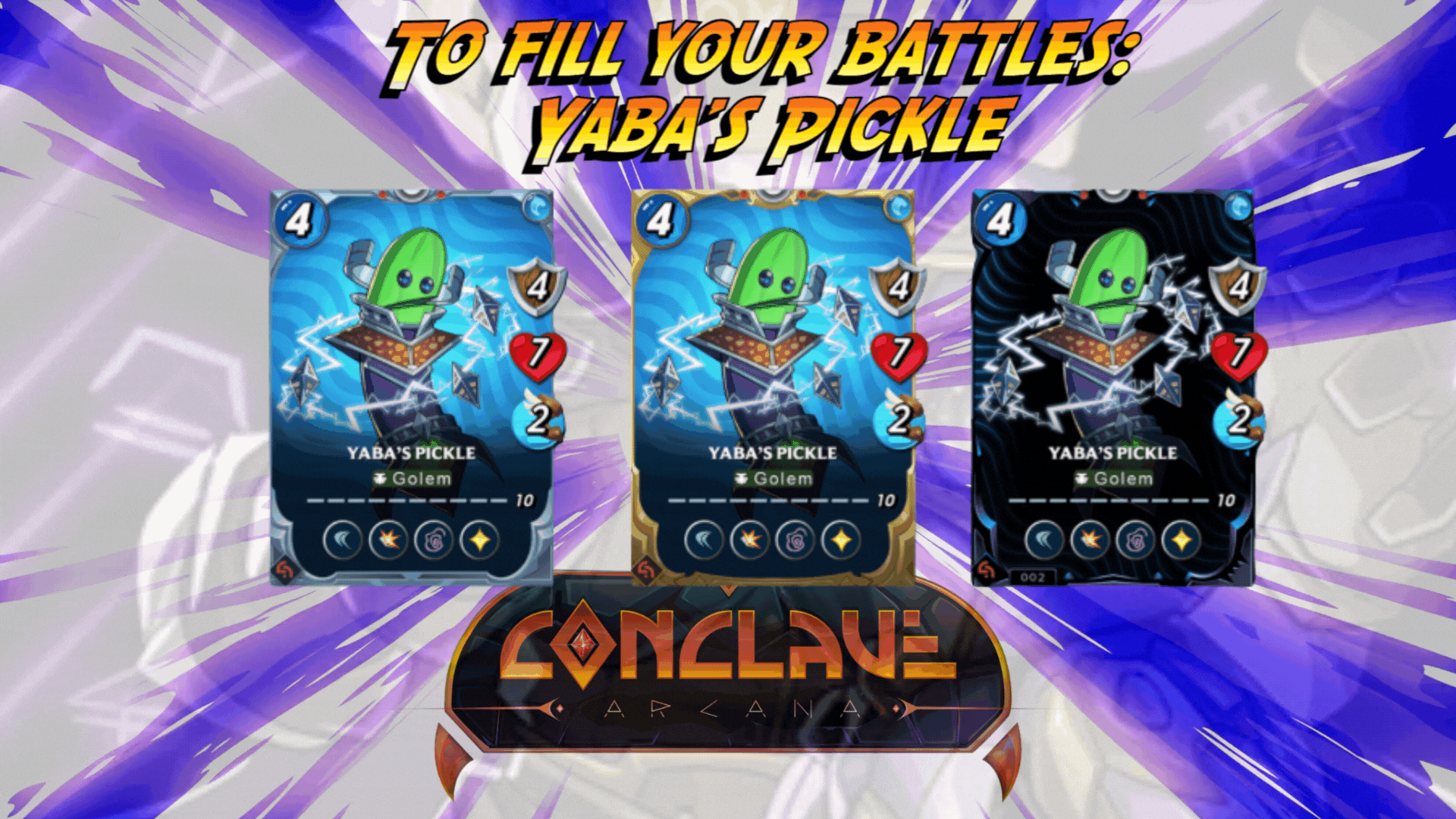 [EN/PT] To Fill Your Battles: Yaba's Pickle
