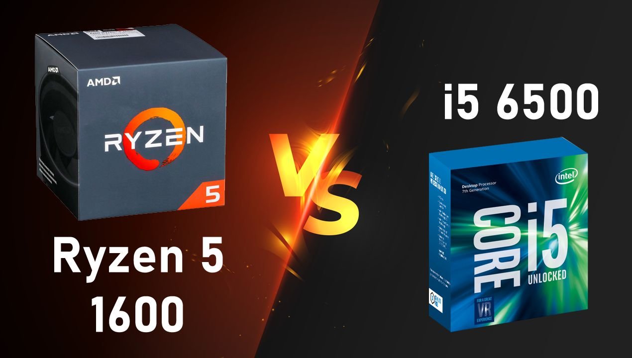 Esp Eng Ryzen 5 1600 Vs Core I5 6500 PeakD