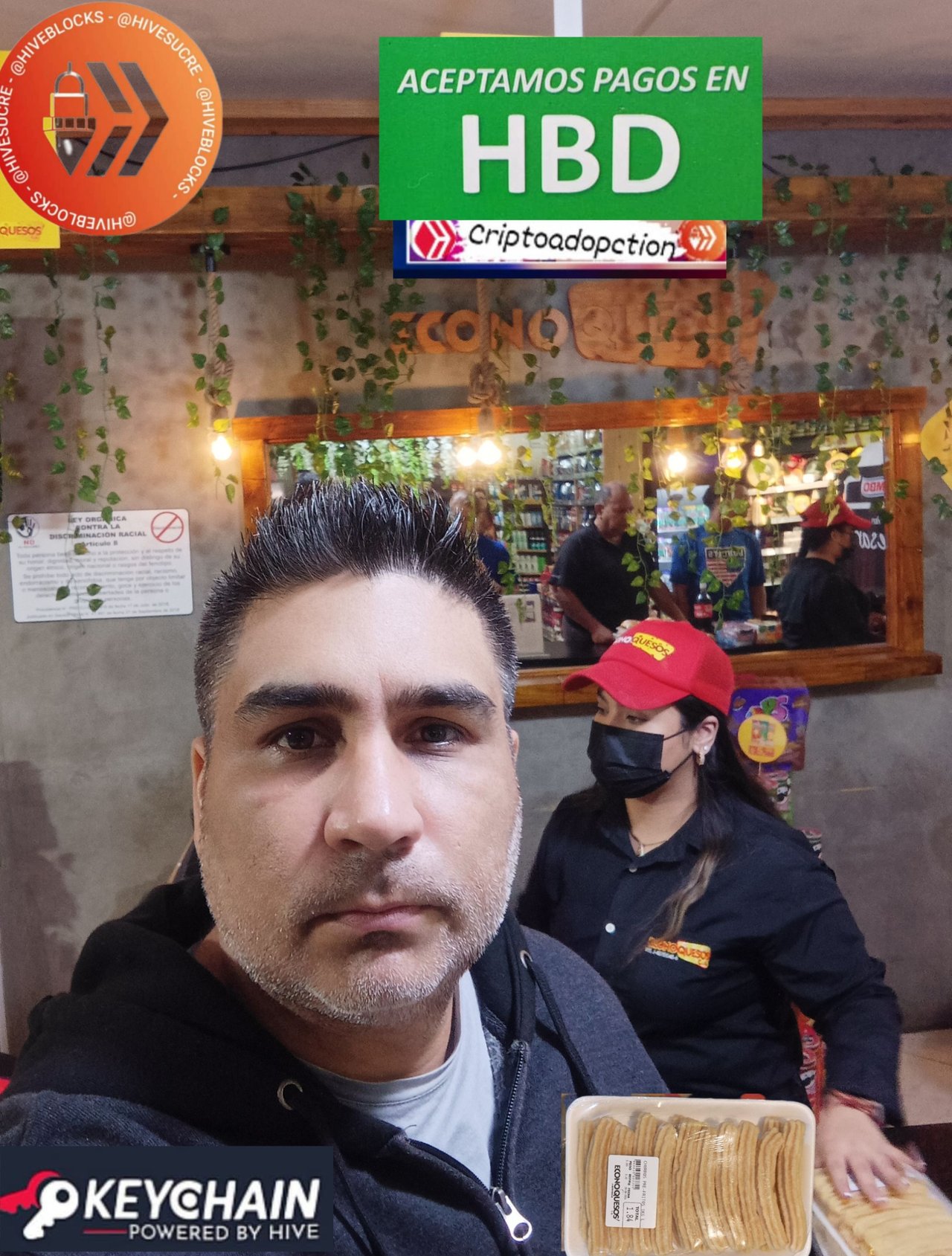 Promoting crypto adoption in Sucre state with a successful purchase with my hbd ✔️🛍️