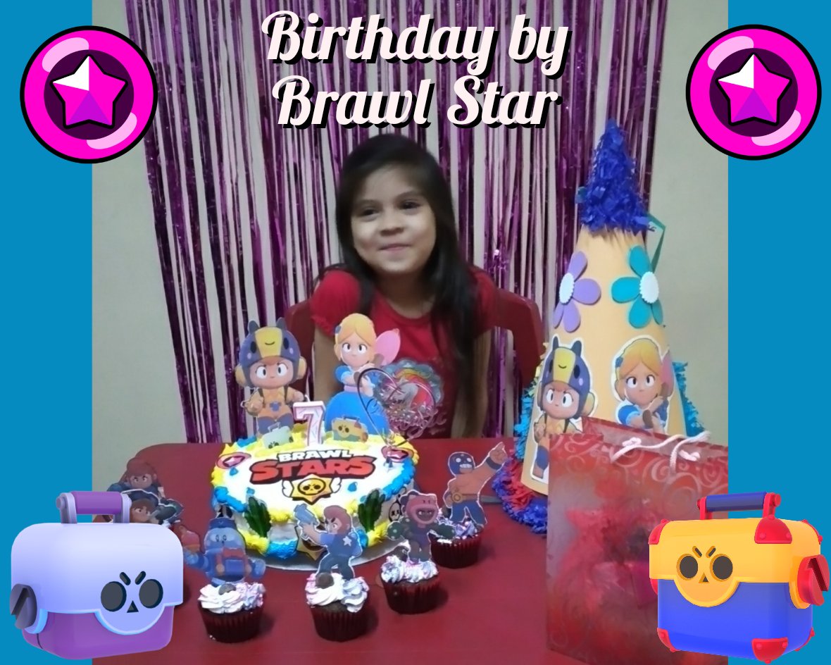 La Aventura Brawl Star De Ammy Cumpleanos 7 Peakd - tartas de cumpleaños brawl stars