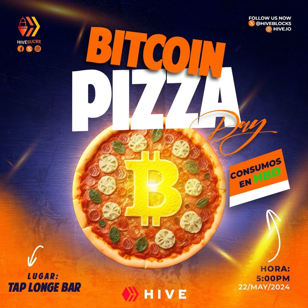 En el Bitcoin Pizza Day Activos con Mis HBD [Esp/Eng] 