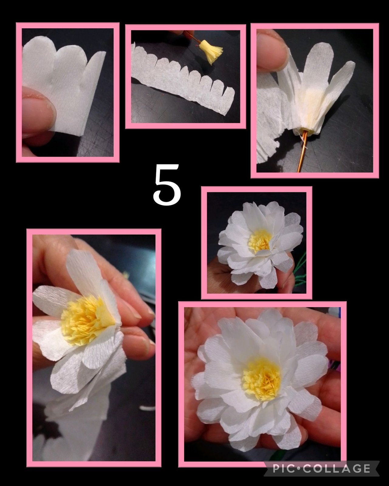 flores papel para decorar  Paper flower tutorial, Paper flowers, Tissue  paper flowers