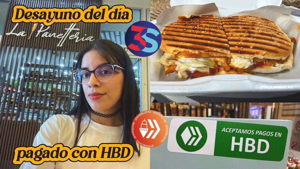 Desayuno pagado con HBD✨