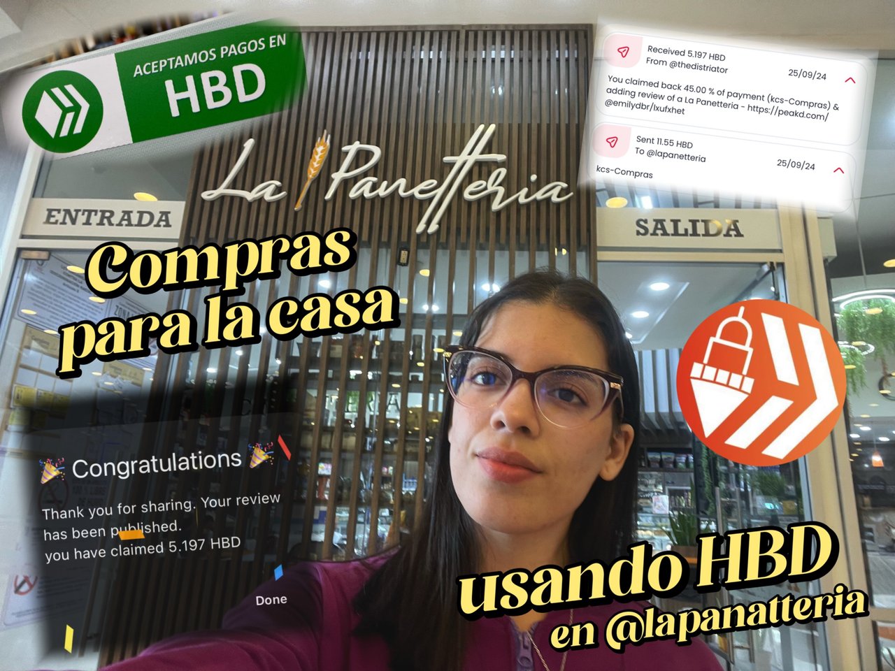 Compras para la casa pagada con HBD✨