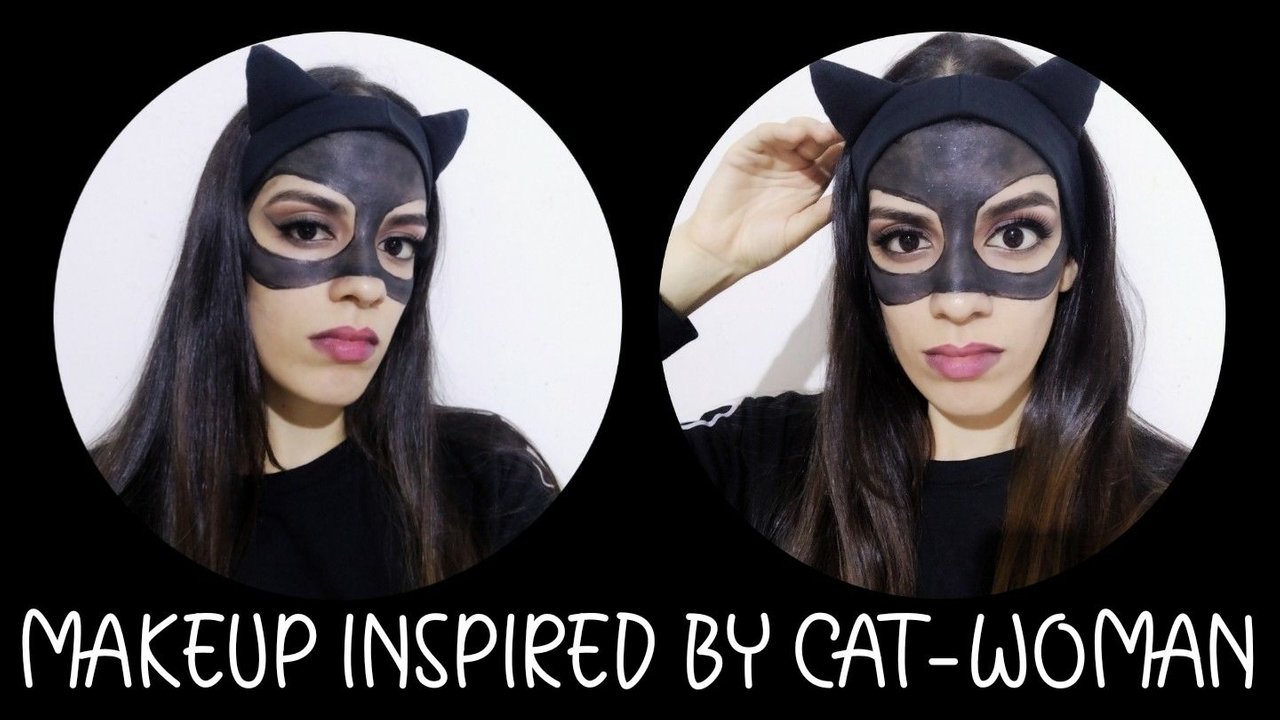 catwoman inspired makeup