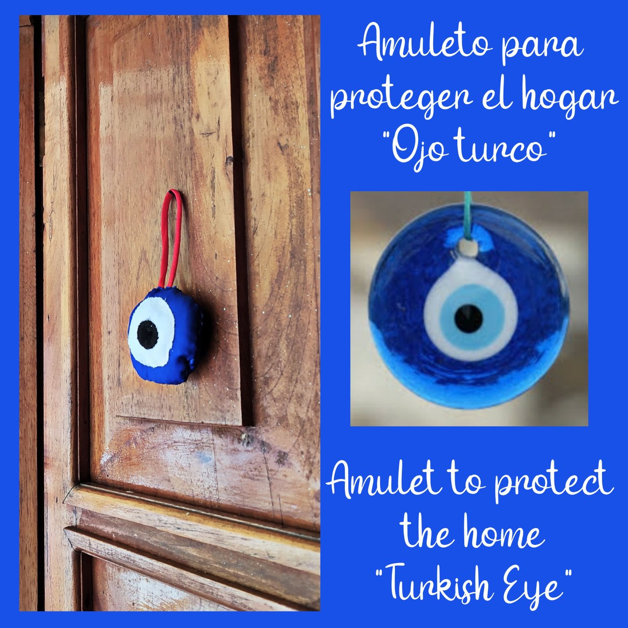 Yoga Store CR - Qué es Ojo turco: Un ojo turco, también conocido como  nazar, es un abalorio con la forma de una gota plana donde se encuentra la  figura de un