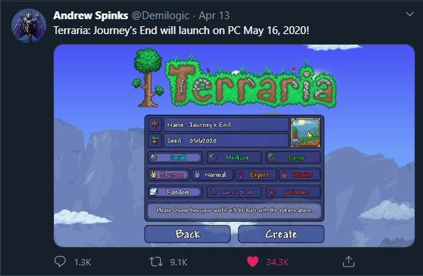 Terraria breaks record as the most positively reviewed game on Steam