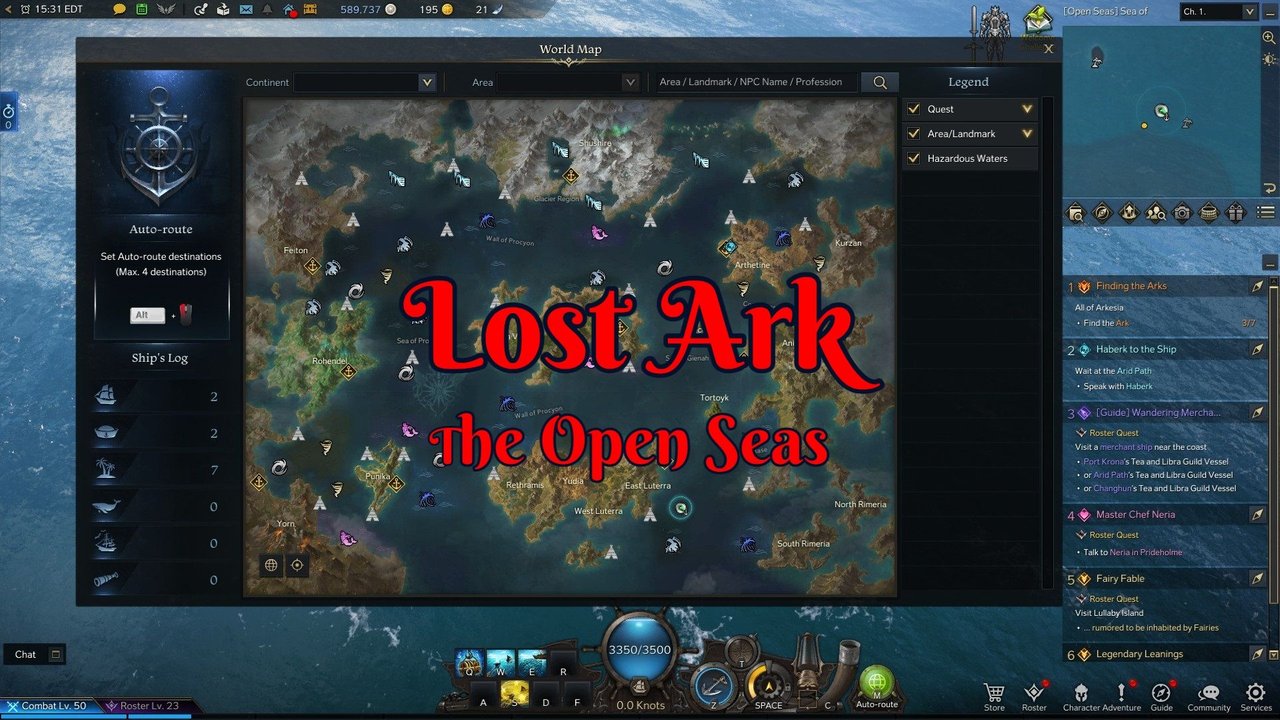 Guide] Wandering Merchant Ship, Lost Ark Quest 