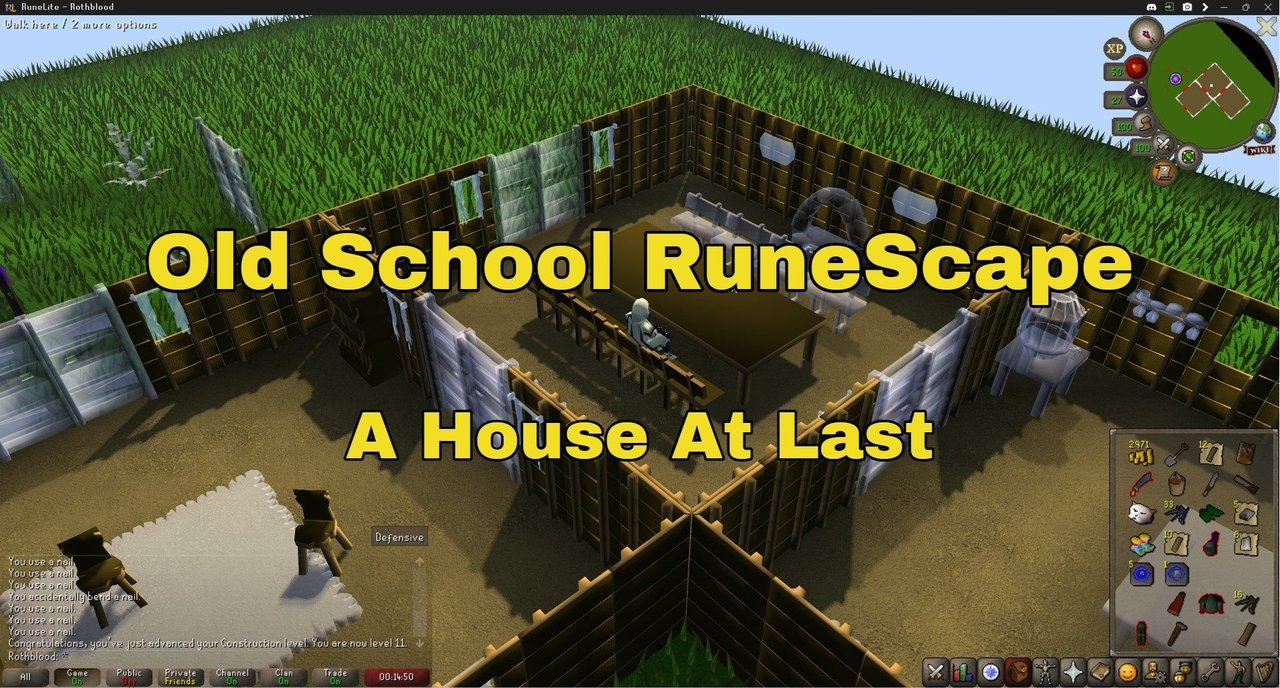 Old School RuneScape | A House At Last | PeakD