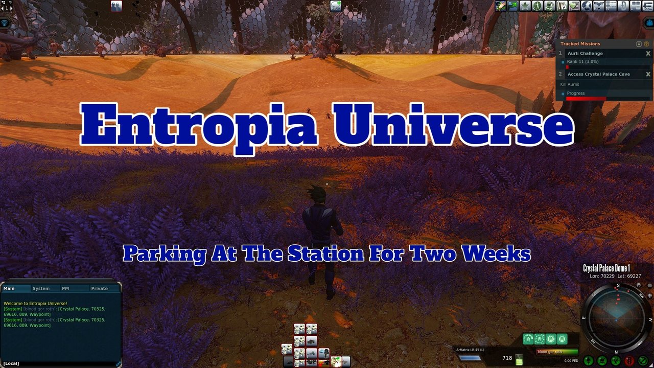 Entropia Universe | Parking At The Station For Two Weeks | PeakD