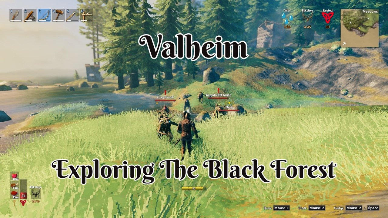 Valheim | Exploring The Black Forest | PeakD