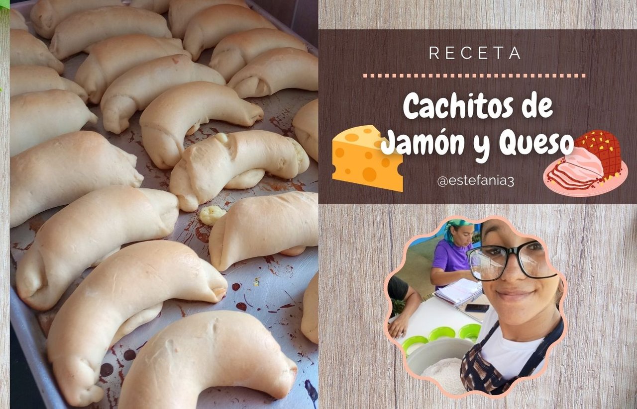 Receta: Cachitos de Jamón y Queso || Recipe: Ham and Cheese Cachitos ♥ |  PeakD