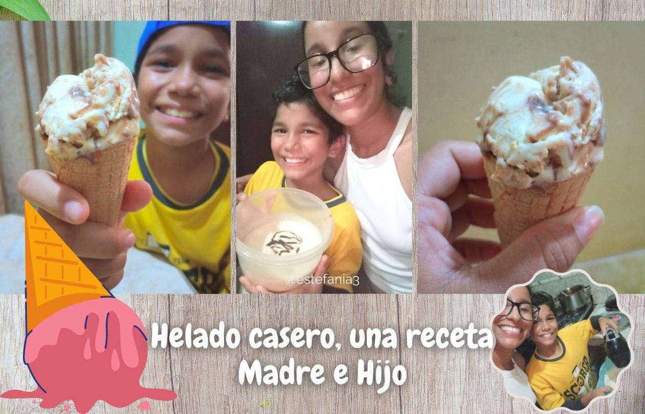 Receta: Helado Casero, una Receta Madre e Hijo || Recipe: Homemade Ice  Cream, a Mother and Son Recipe ♥ | PeakD