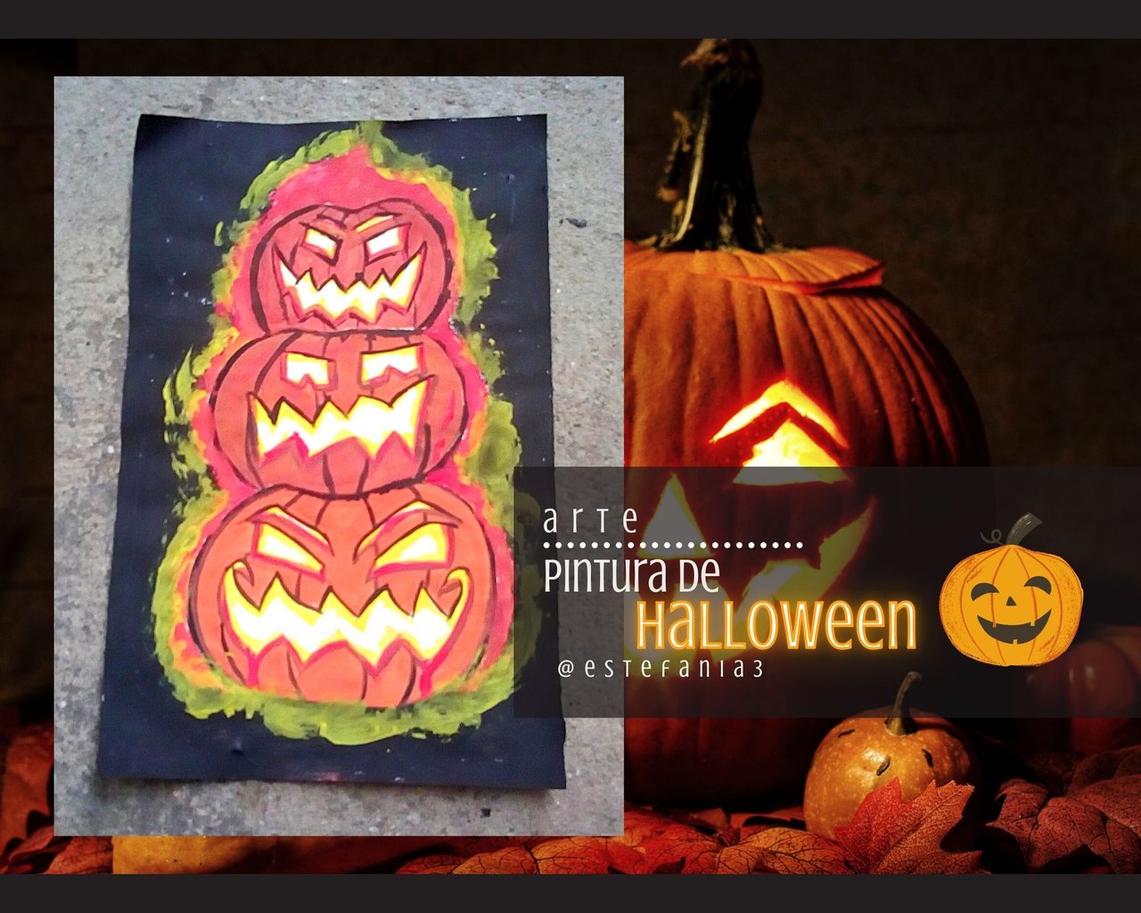 calabaza de halloween ideas pintura