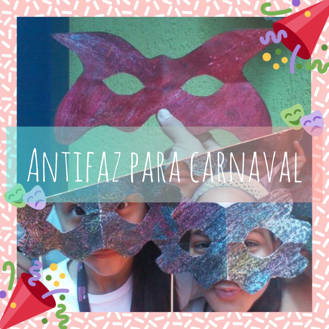 Arte para niños: Antifaz para carnaval ✨?✨Art for children: mask for  carnival[Esp-Eng] | PeakD