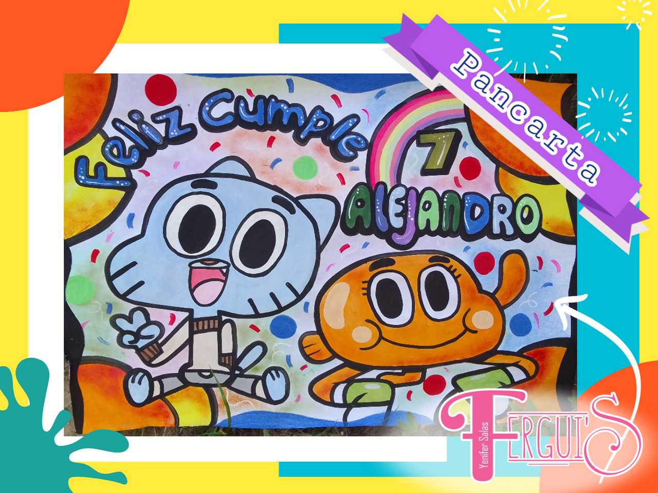 Pancarta de cumpleaños png