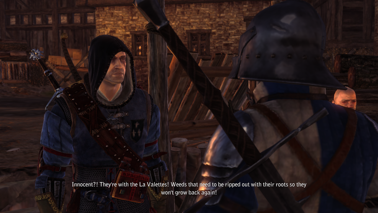 Fiery plays The Witcher 2 part 2: Meeting Aryan La Valette.