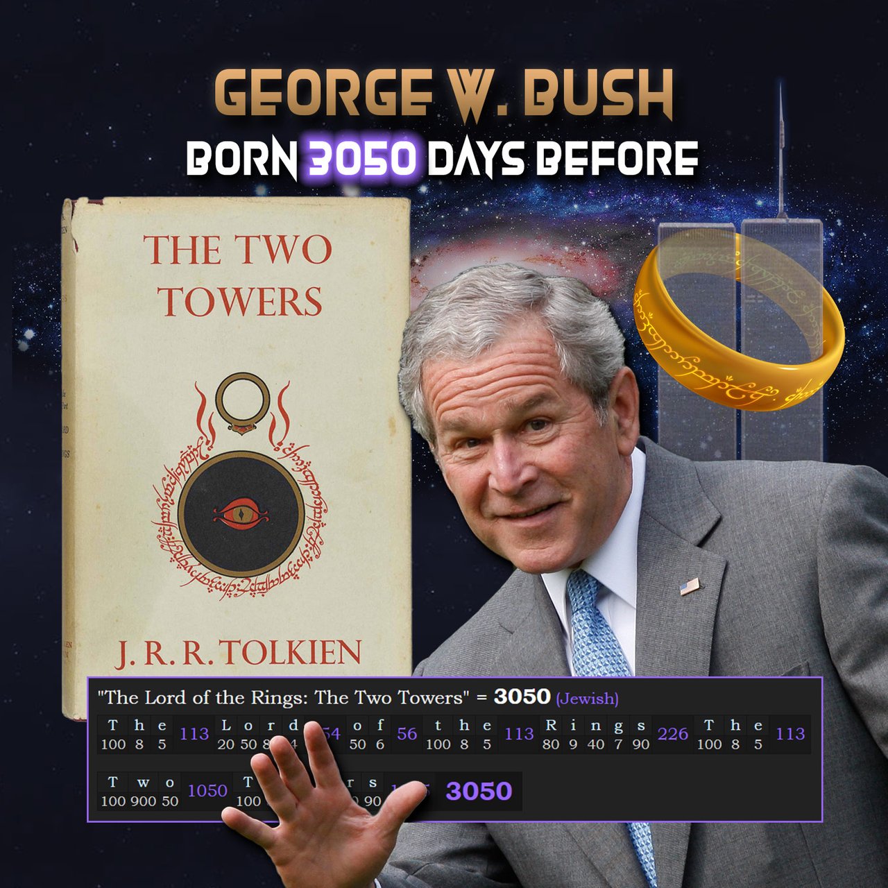 The Lord of the Rings: The Two Towers & George W Bush | PeakD
