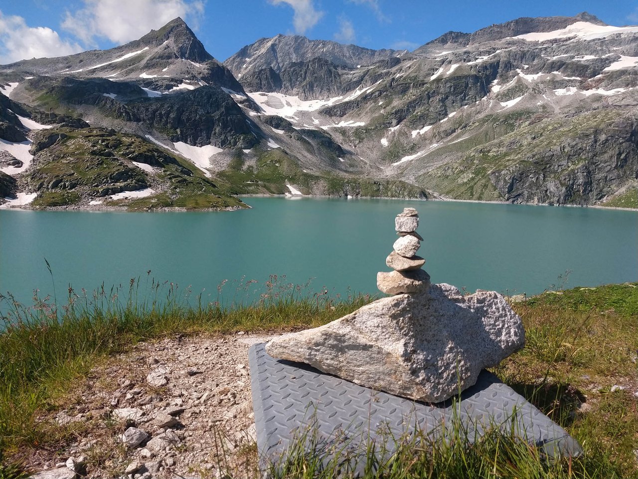 Beautiful mountain landscape at Grossglockner in Austria