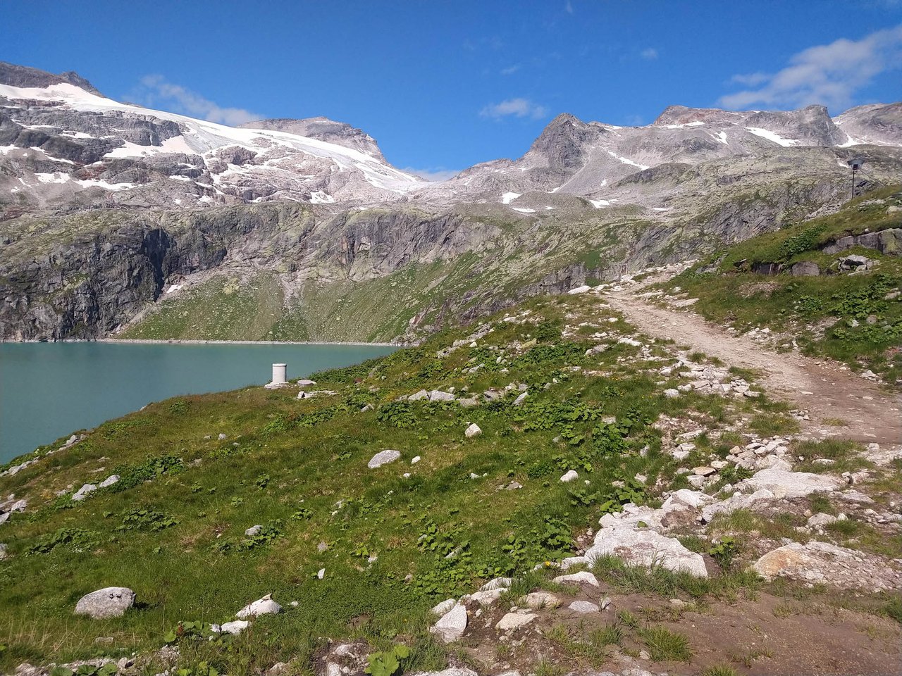 Beautiful mountain landscape at Grossglockner in Austria