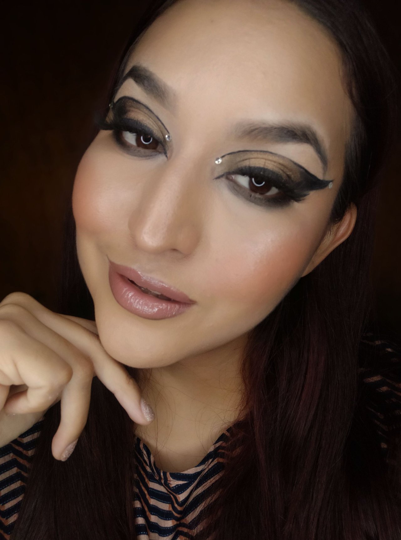 ✨ Maquillaje Bronce y Negro ?? // ✨ Bronze and Black Make-up ?? | PeakD