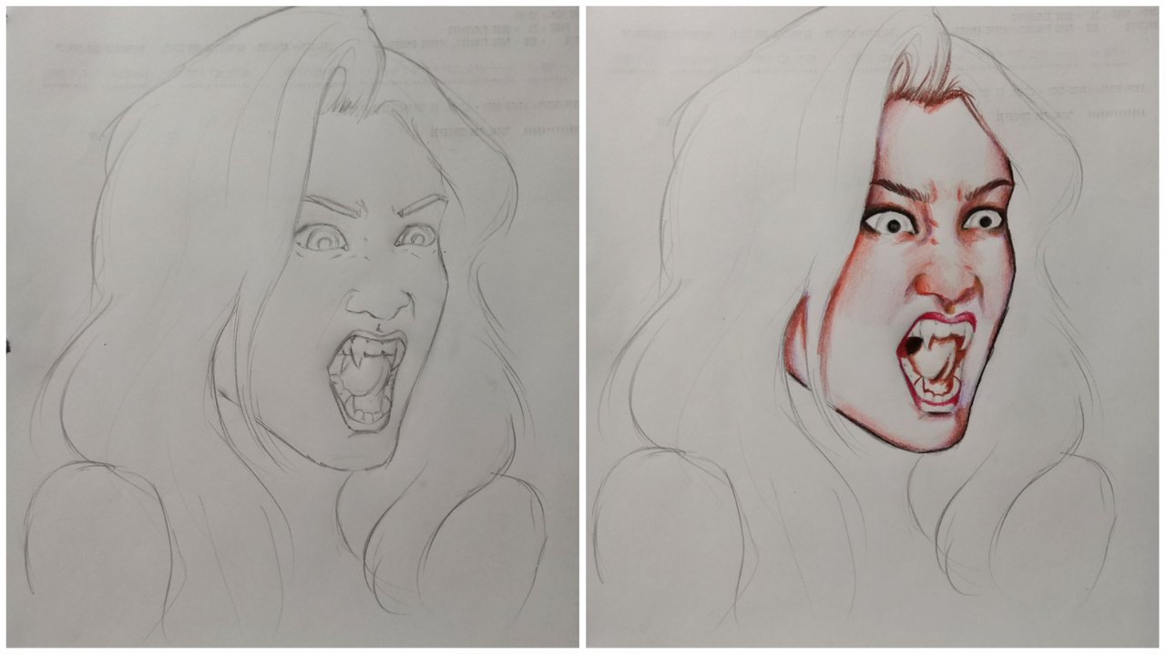 The Vampire Diaries❤  Dibujos de ojos, Ojos de vampiro, Dibujos