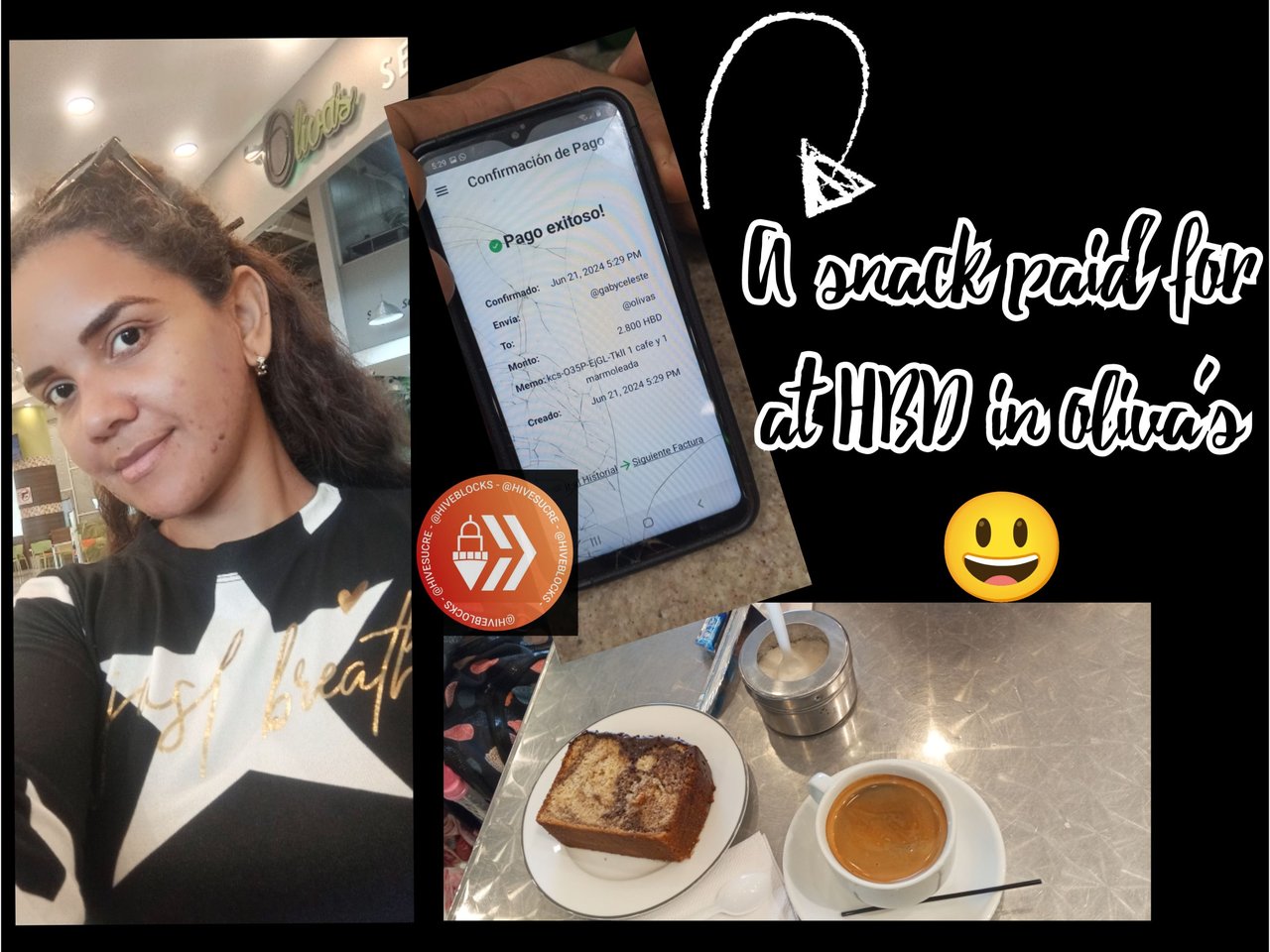 Sucre and cryptoadoption, snacks at HBD 😁//Sucre y criptoadopción, merienda en HBD 😁